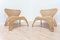 Vintage Gulte Stühle aus Rattan & Korbgeflecht von Ikea, Schweden, 1990er, 2er Set 2