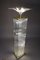 Lámpara de pie estilo Art Déco de cristal de Murano, años 70, Imagen 7