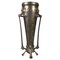 Art Nouveau Pewter Vase with Plant Motifs, Early 20th Century, Image 1