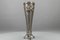 Art Nouveau Pewter Vase with Plant Motifs, Early 20th Century 9