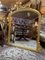 Victorian Carved Gilt Wood Ovremantle Mirror, Image 1
