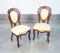 Louis Philippe Dining Chairs in Walnut, 1800s, Set of 2 1