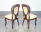 Louis Philippe Dining Chairs in Walnut, 1800s, Set of 2 6