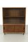 Vintage English Bookcase with Glass 1