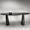 Vintage Italian Console Table in Black Marquina Marble by Angelo Mangiarotti, 1970s, Image 3