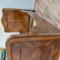 Antique Biedermeier Bedframe in Wood, Image 4