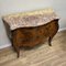 Commode Vintage avec Dalle en Marbre 3