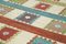 Handmade Multicolored Kilim Rug, Image 6