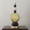 Vintage Handcrafted Table Lamp in Black Murano Glass, Italy, 1980s, Image 4