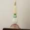 Vintage Craft Table Lamp in Murano Glass, Italy, 1980s 5