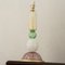 Vintage Craft Tischlampe aus Muranoglas, Italien, 1980er 5