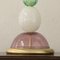 Lámpara de mesa artesanal vintage de cristal de Murano, Italia, años 80, Imagen 11