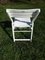 Vintage Folding Chairs in White Wood by Dejou, 1970s, Set of 4 5