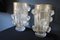 Large Vases in Golden Murano Glass Decorated with Roses by Costantini, 1980s, Set of 2 6