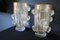 Large Vases in Golden Murano Glass Decorated with Roses by Costantini, 1980s, Set of 2, Image 6