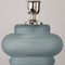 Lámpara de mesa vintage hecha a mano de cristal de Murano, Italia, años 80, Imagen 8