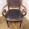 Victorian Upholstered Bentwood Salon or Desk Chair, 1890s, Image 5