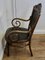 Victorian Upholstered Bentwood Salon or Desk Chair, 1890s, Image 2