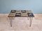 Tavolino da caffè in ferro battuto e ceramica, anni '50, Immagine 1