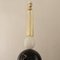 Lámparas de mesa artesanales de cristal de Murano blanco y negro, Italia, años 80. Juego de 2, Imagen 6