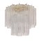 Ceiling Light with Murano Trunci Glass, Italy, 1990s, Image 1