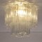 Ceiling Light with Murano Trunci Glass, Italy, 1990s 5