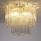 Ceiling Light with Murano Trunci Glass, Italy, 1990s 6