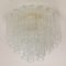 Large Ceiling Light with Murano Trunci Glass, Italy, 1990s 6