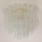 Large Ceiling Light with Murano Trunci Glass, Italy, 1990s, Image 6