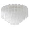 Large Ceiling Light with Murano Trunci Glass, Italy, 1990s, Image 1