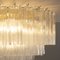 Large Ceiling Light with Murano Trunci Glass, Italy, 1990s, Image 10