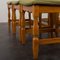Oak Razor Blade Chairs in Original Upholstery attributed to Henning Kjaernulf for Nyrup, Denmark, 1960s, Set of 6 7