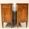 18th Century Louis XVI Bedside Cabinets in Walnut, Italy, Set of 2 4