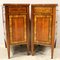 18th Century Louis XVI Bedside Cabinets in Walnut, Italy, Set of 2 3