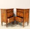 18th Century Louis XVI Bedside Cabinets in Walnut, Italy, Set of 2, Image 5