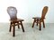 Vintage Brutalist Dining Chairs, 1960s, Set of 6 2