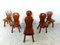 Vintage Brutalist Dining Chairs, 1960s, Set of 6 9