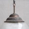 Grande Lampe à Suspension Mid-Century Style Holophane en Deux Parties, 1950s 5