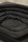Sofá Terrazza Ds-1025 de cuero acolchado negro de Ubald Klug para Sedevy, Imagen 5