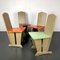 Childrens Chairs in the style of Koo, Netherlands, 1930s, Set of 4 2