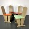 Childrens Chairs in the style of Koo, Netherlands, 1930s, Set of 4, Image 2