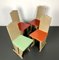 Childrens Chairs in the style of Koo, Netherlands, 1930s, Set of 4, Image 22