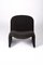 Black Alky Lounge Chair by Giancarlo Piretti 2