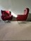 Set of Mid-Century Modern Armchairs attributed to H. W. Klein, Denmark 1960s 2