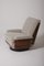 Gray Lounge Chair by Bernard Brunier for Viborg 3