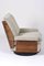 Gray Lounge Chair by Bernard Brunier for Viborg 7