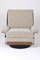 Fauteuil Gris par Bernard Brunier pour Viborg 10