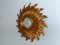 Vintage Sunburst Mirror, 1960s, Image 4