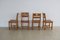 Vintage Dining Room Chairs in Pine, 1970s, Set of 4 6