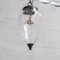 Large Clear Glass Pendant Light, 1950s, Image 2